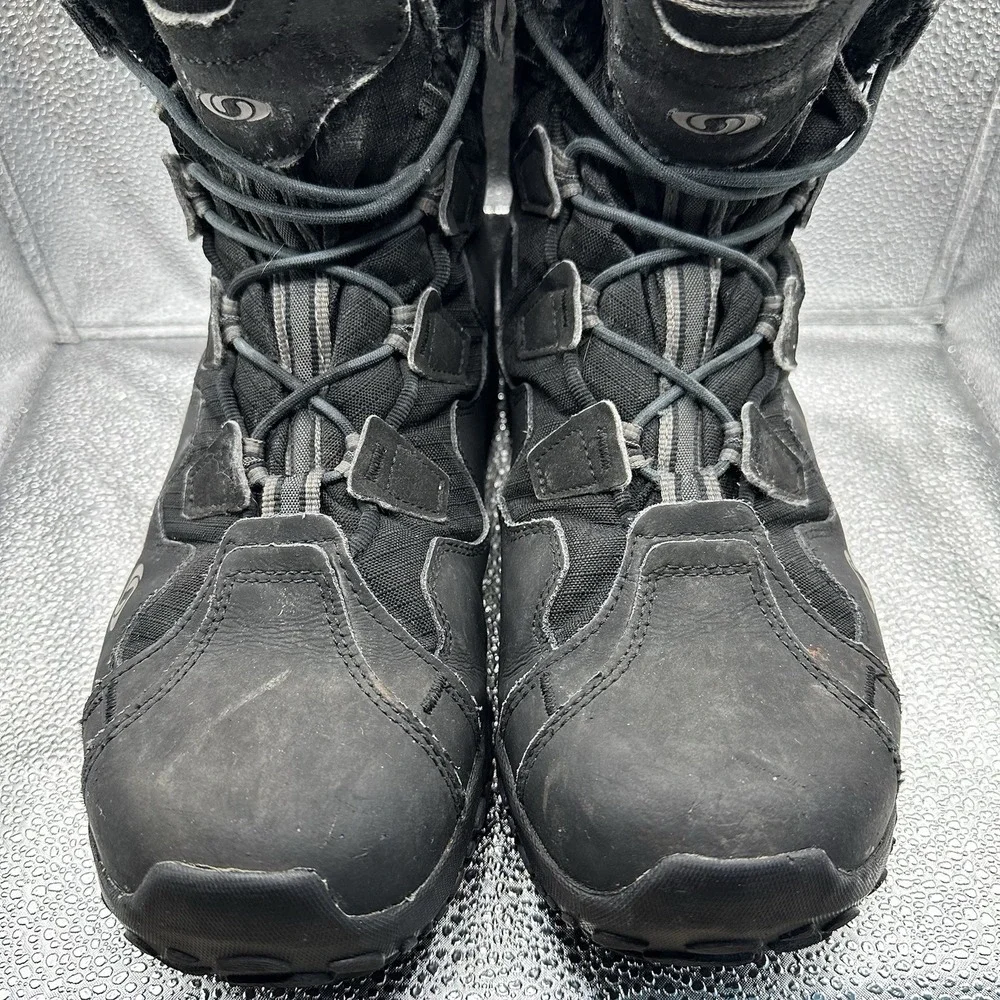 Salomon Tundra Boots Mens US 8.5 Thinsulate Insulation Contragrip GTX Shoes Snow
